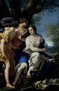 Stefano Torelli Diana and nymphs oil painting reproduction